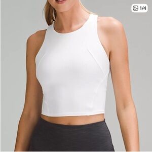 Lululemon Wunder Train Racerback Tank Top in White Sz 2